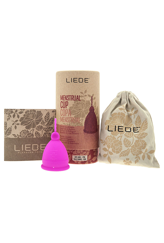 Menstrual Cup Pink Large